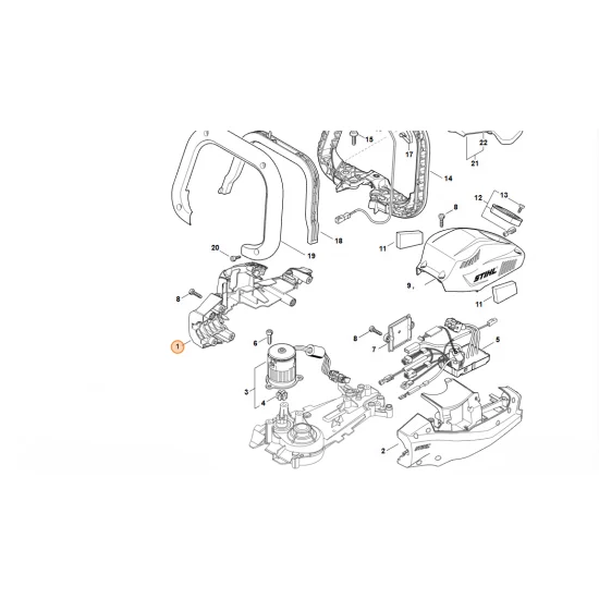 STIHL  Obudowa silnika 4869 602 1204